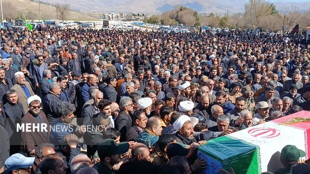 تشییع پیکر شهدا در شهرهای مختلف استان لرستان