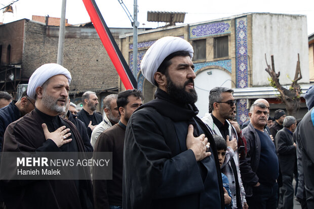 تشییع پیکر شهید «امیرعلی نیکنام‌راد» در گرگان