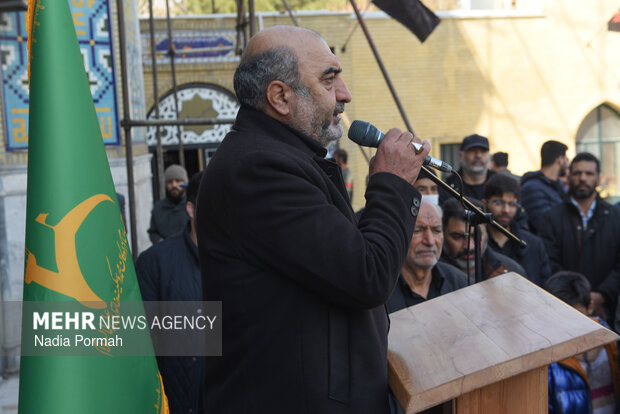 تشیع و خاکسپاری شهید «احمد دانشی کهن» در کرج