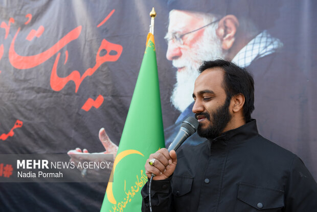 تشیع و خاکسپاری شهید «احمد دانشی کهن» در کرج