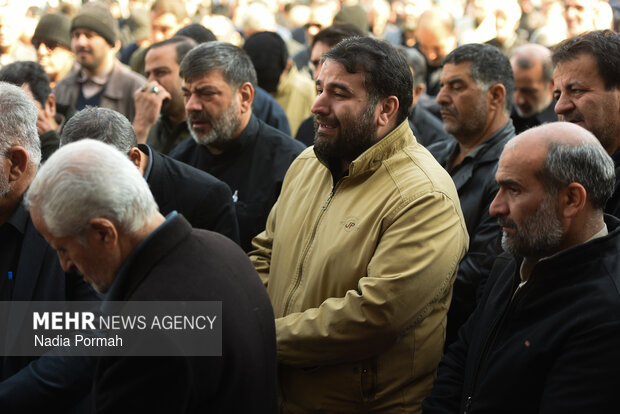 تشیع و خاکسپاری شهید «احمد دانشی کهن» در کرج