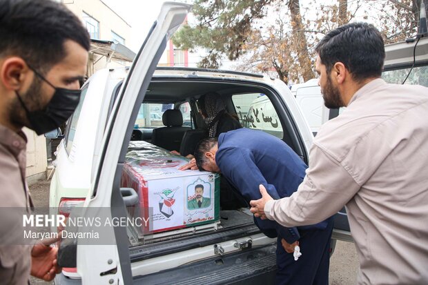 تشییع پیکر سه تن از شهدای حملات آمریکایی و صهیونی در شیروان