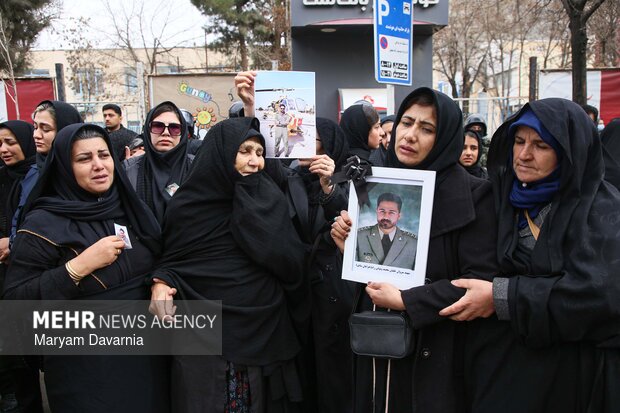 تشییع پیکر سه تن از شهدای حملات آمریکایی و صهیونی در شیروان