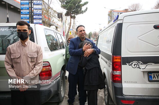 تشییع پیکر سه تن از شهدای حملات آمریکایی و صهیونی در شیروان