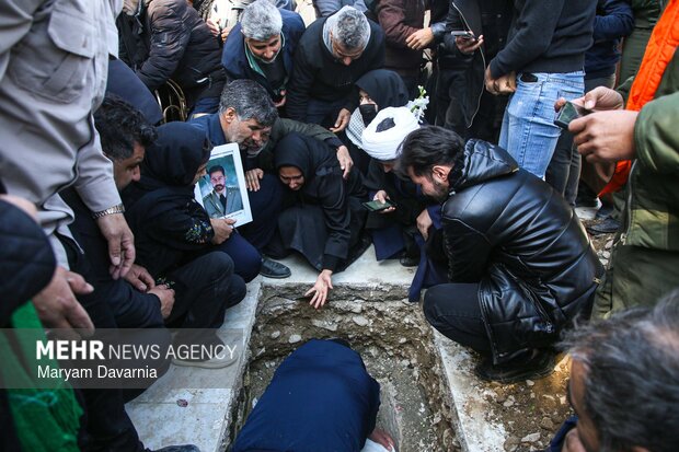 تشییع پیکر سه تن از شهدای حملات آمریکایی و صهیونی در شیروان