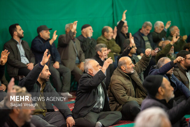 بزرگداشت امام شهید توسط بازاریان همدان