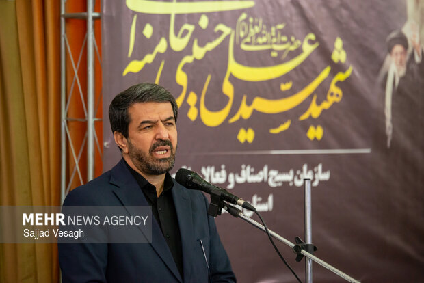 بزرگداشت امام شهید توسط بازاریان همدان