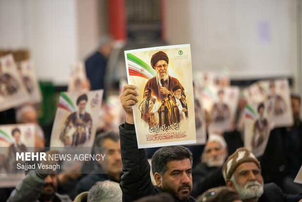 بزرگداشت امام شهید توسط بازاریان همدان