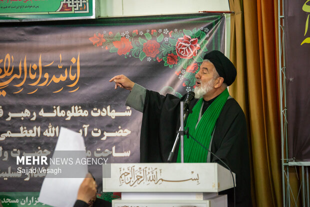 بزرگداشت امام شهید توسط بازاریان همدان