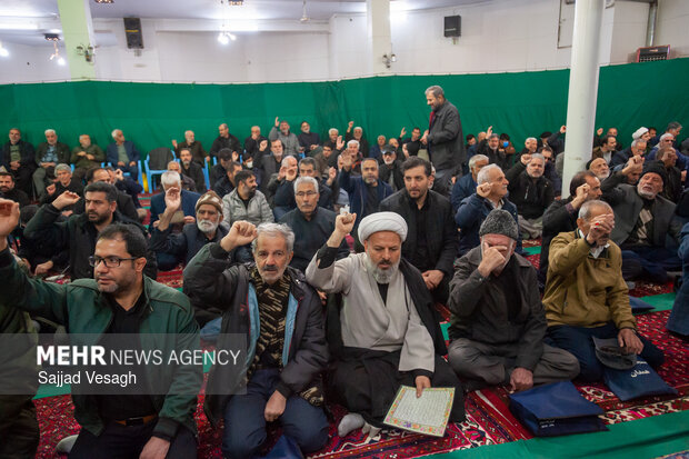 بزرگداشت امام شهید توسط بازاریان همدان