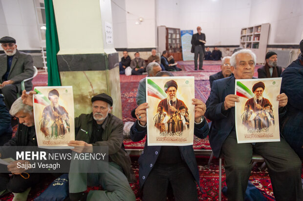 بزرگداشت امام شهید توسط بازاریان همدان