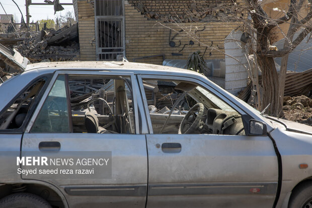 تجاوز آمریکایی_صهیونیستی به استادیوم بعثت تهران