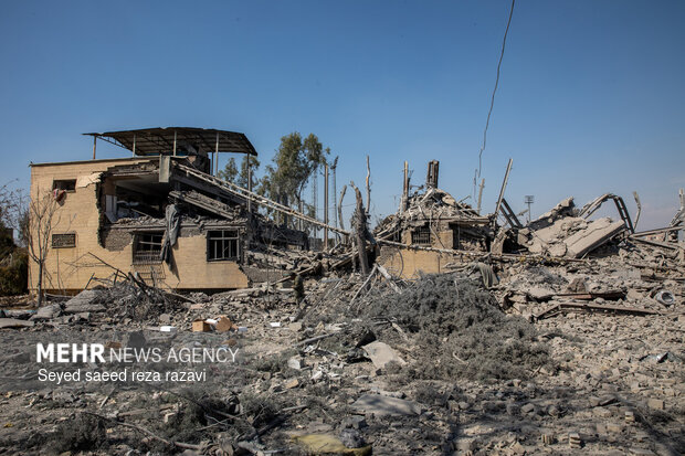 تجاوز آمریکایی_صهیونیستی به استادیوم بعثت تهران