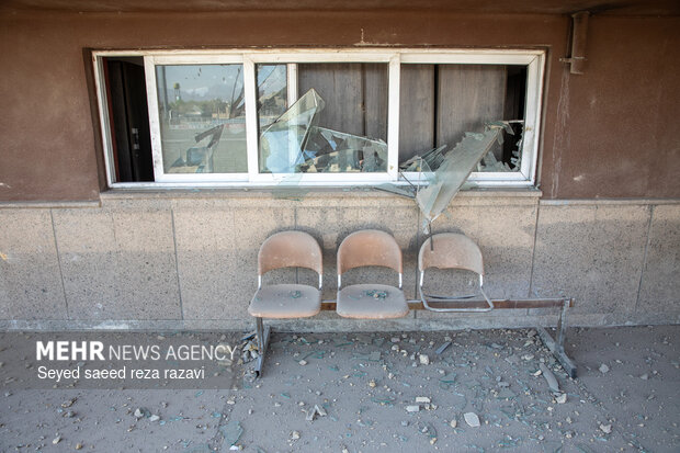 تجاوز آمریکایی_صهیونیستی به استادیوم بعثت تهران