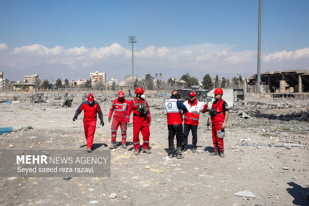 تجاوز آمریکایی_صهیونیستی به استادیوم بعثت تهران