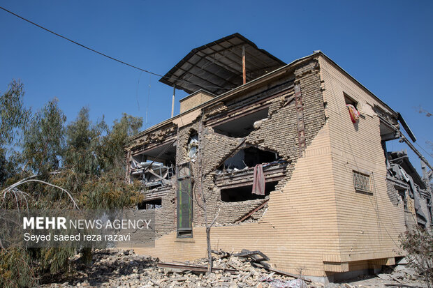 تجاوز آمریکایی_صهیونیستی به استادیوم بعثت تهران