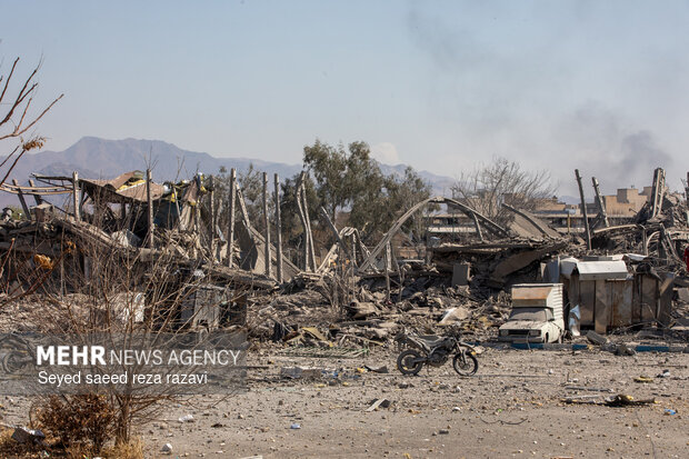 تجاوز آمریکایی_صهیونیستی به استادیوم بعثت تهران