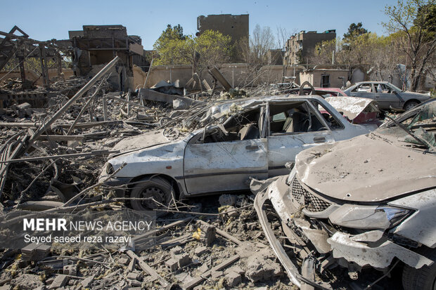 تجاوز آمریکایی_صهیونیستی به استادیوم بعثت تهران