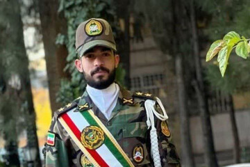 تشییع پیکر مطهر شهید ابوالفضل نصراللهی در آبدانان