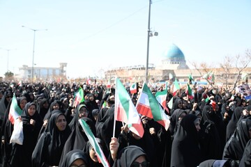 فریاد خشم بیرجندی ها علیه آمریکا و رژیم صهیونیستی؛ خونخواهی رهبر شهید