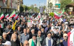 راهپیمایی مردم بوشهر در خونخواهی رهبر شهید