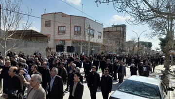 راهپیمایی با شکوه مردم در خلیل آباد