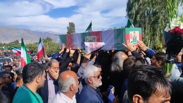تشییع شهید محمد رضا محمدپور از شهدای جنگ رمضان در گچساران