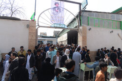 اجتماع دشمن شکن جامعه اهل سنت مشهد در پی شهادت رهبر انقلاب اسلامی