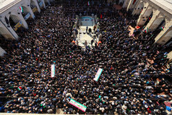 تشییع پیکر مطهر شهدای تجاوز آمریکایی - صهیونی در یزد