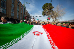 راهپیمایی و تشییع شهدای حملات آمریکایی - صهیونی در قزوین