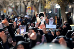 ڕێپێوانی خەڵکی ئێران بۆ ئیدانەی هێرشی ئەمریکایی و ئیسڕائیلی