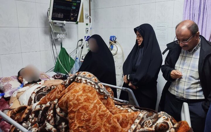 فرماندار ماکو از جانباز جنگ تحمیلی عیادت کرد