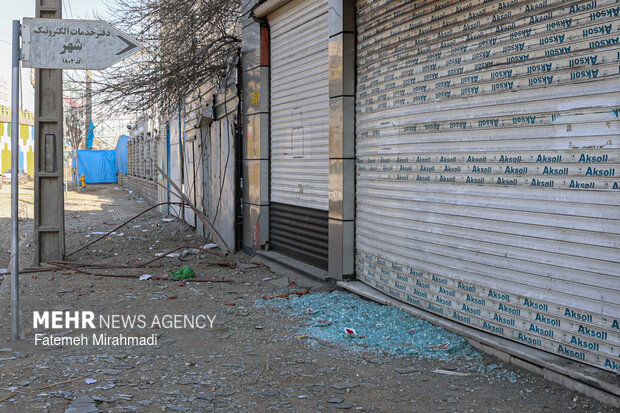 آثار تجاوز هوایی به شهرداری منطقه ۱۸ تهران