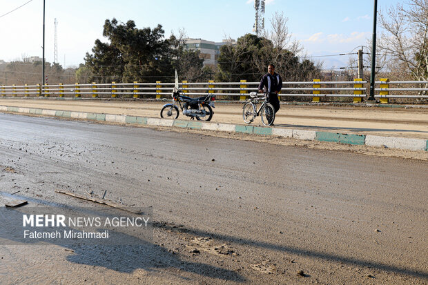 آثار تجاوز هوایی به شهرداری منطقه ۱۸ تهران
