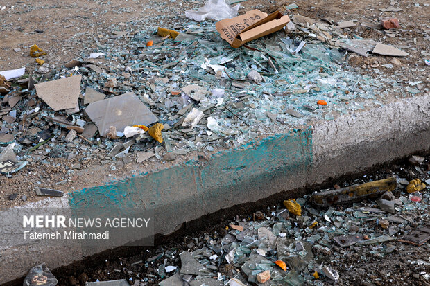 آثار تجاوز هوایی به شهرداری منطقه ۱۸ تهران