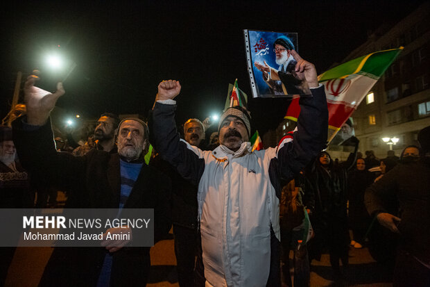 پنجمین شب اجتماع سوگواران شهادت رهبر انقلاب در قزوین