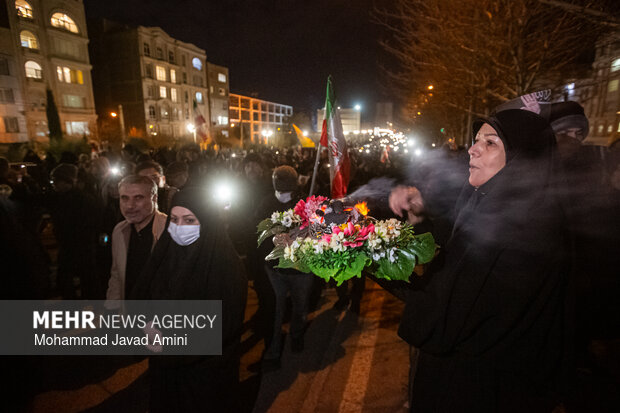 پنجمین شب اجتماع سوگواران شهادت رهبر انقلاب در قزوین