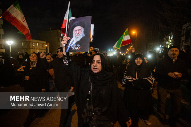 پنجمین شب اجتماع سوگواران شهادت رهبر انقلاب در قزوین