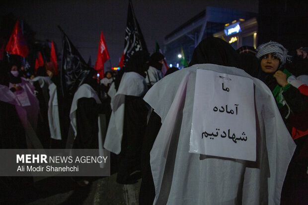 اجتماع هیئات مذهبی مشهد در خونخواهی قائد اُمت