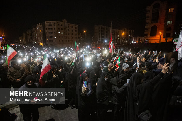 پنجمین شب اجتماع سوگواران شهادت رهبر انقلاب در قزوین