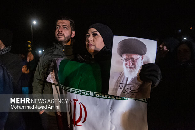 پنجمین شب اجتماع سوگواران شهادت رهبر انقلاب در قزوین