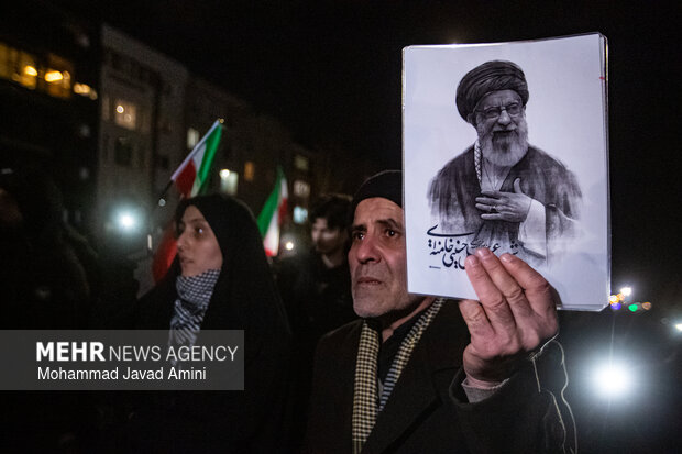 پنجمین شب اجتماع سوگواران شهادت رهبر انقلاب در قزوین