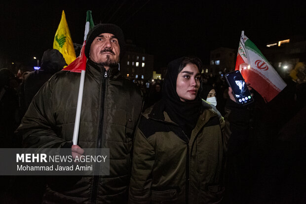 پنجمین شب اجتماع سوگواران شهادت رهبر انقلاب در قزوین