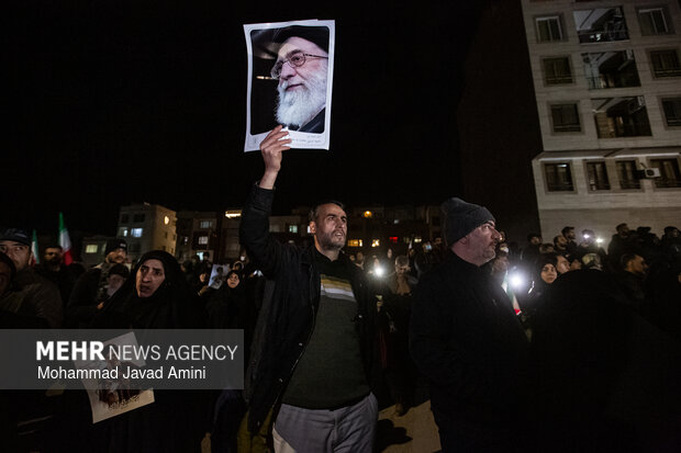 پنجمین شب اجتماع سوگواران شهادت رهبر انقلاب در قزوین
