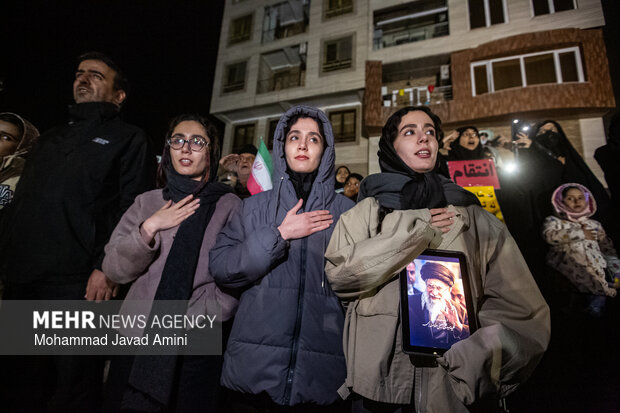 پنجمین شب اجتماع سوگواران شهادت رهبر انقلاب در قزوین