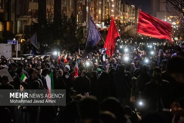 پنجمین شب اجتماع سوگواران شهادت رهبر انقلاب در قزوین