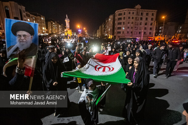 پنجمین شب اجتماع سوگواران شهادت رهبر انقلاب در قزوین