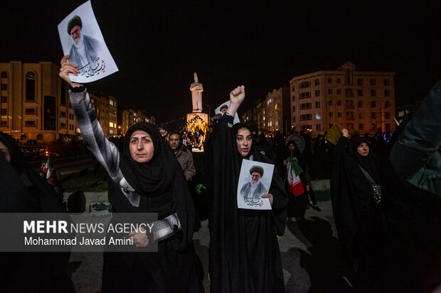 پنجمین شب اجتماع سوگواران شهادت رهبر انقلاب در قزوین