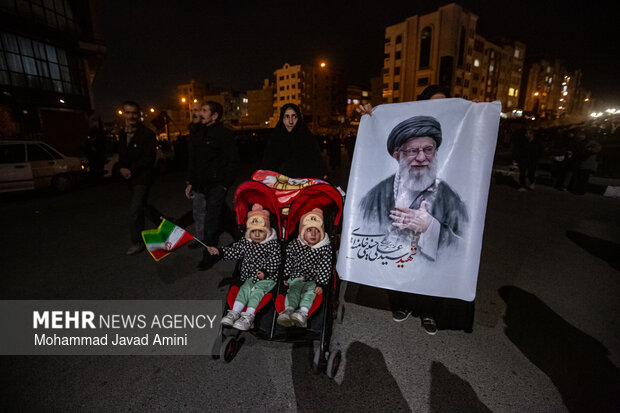 پنجمین شب اجتماع سوگواران شهادت رهبر انقلاب در قزوین