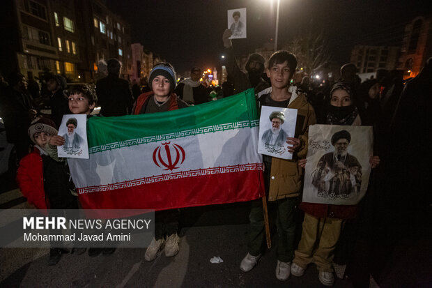 پنجمین شب اجتماع سوگواران شهادت رهبر انقلاب در قزوین